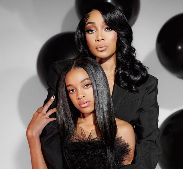 Love Laiyah with her mother