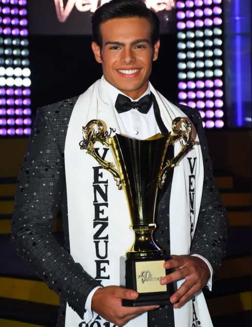 Renato Barabino won the title of Mr. Venezuela in 2016