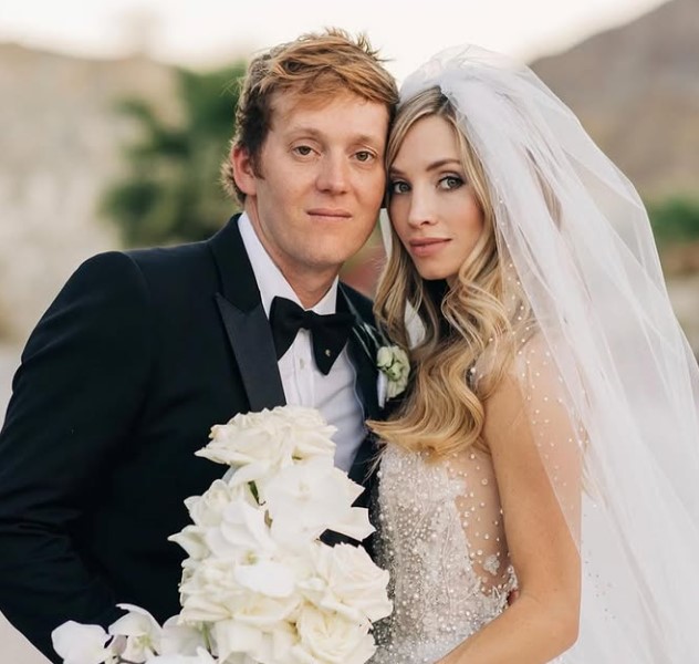 Brooke Butler with her husband