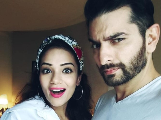 Megha Gupta with her ex-husband Siddhant Karnick