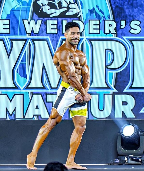 Rohit Khatri at Amateur Olympia