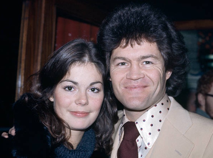 Trina Dolenz with her husband