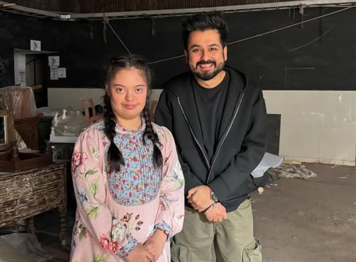 Ahida Sarmai with Aditya Dhar