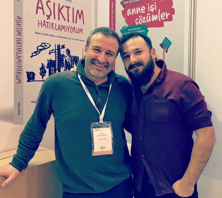 Caner Yaman with his dad