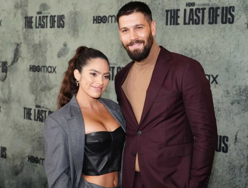 Casey Deidrick with his girlfriend Serena Muniz