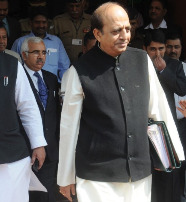 Dinesh Trivedi during his tenure as the Railway Minister of India