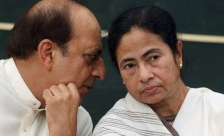 Dinesh Trivedi with Mamata Banerjee