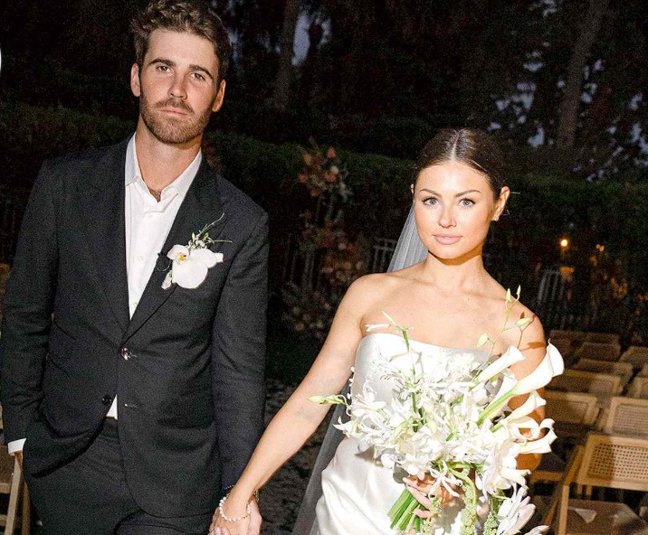 Kim Lloyd with her husband