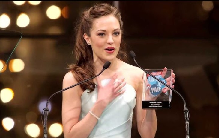 Laura Osnes won Audience Choice Award in 2013