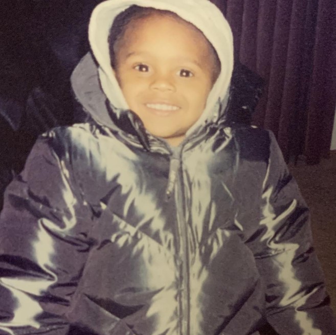 Malyk Santiago's childhood image