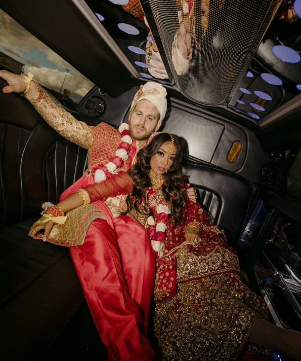 Melinda Shankar with her husband
