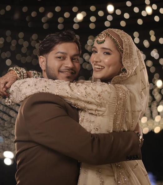 Mohammed Mirajkar with his wife