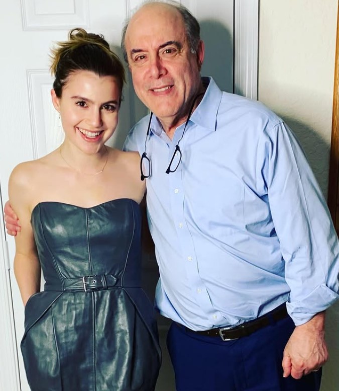 Sami Gayle with her dad