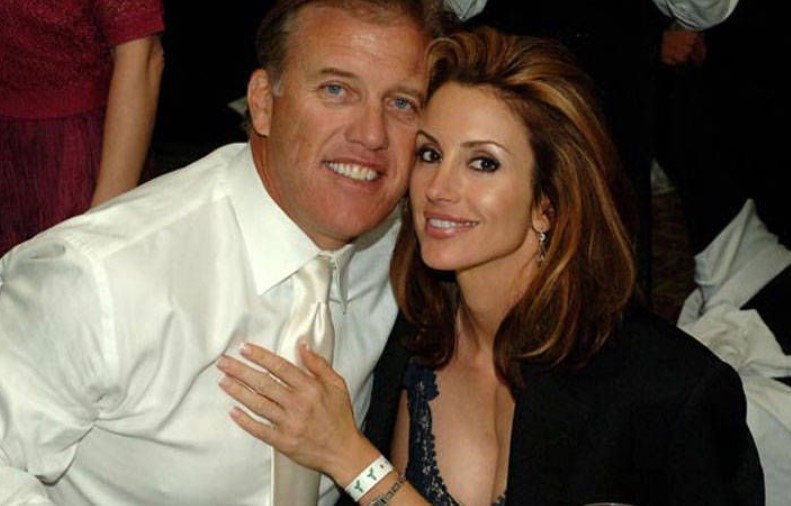 Suzy Kolber with her husband