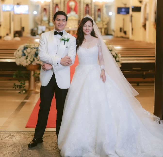 Joaquin Manansala with his wife