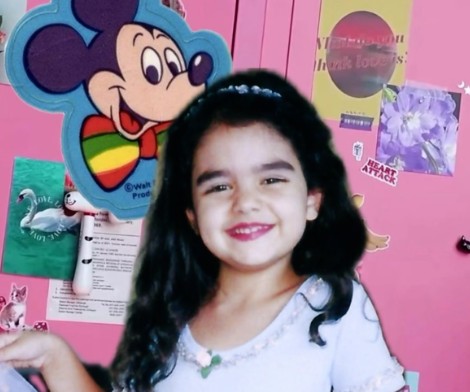 Maju Sanchez's childhood image