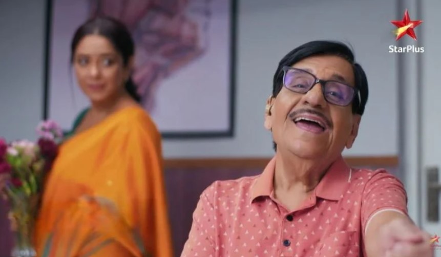 Arvind Vaidya as Bapuji in the television series ‘Anupamaa’