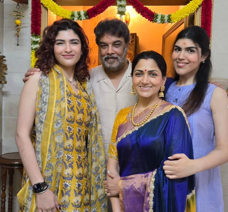 Avantika Sundar with her family