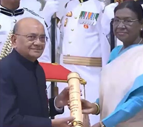 Dr. K.R. Palaniswamy received Padma Bhushan (2026)