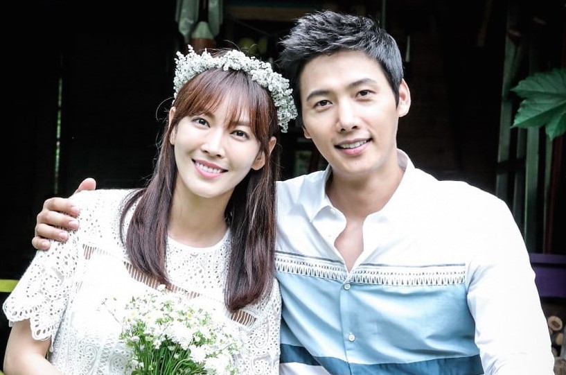Lee So-yeon with her ex-husband