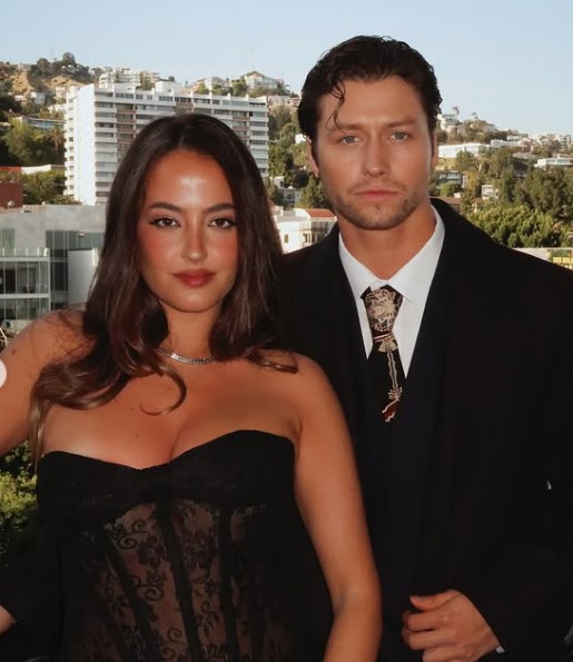 Victoria Lovatsis with her boyfriend Stephen Kalyn