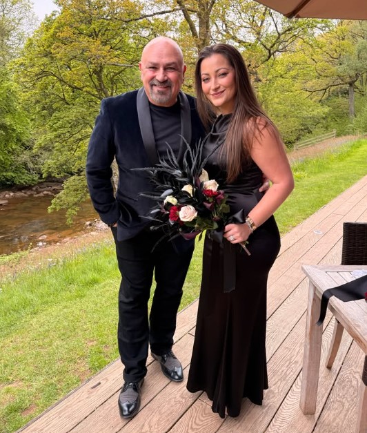 Dani Daniels with her husband