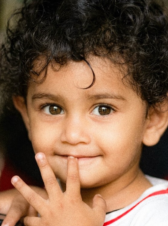 RG Ram's childhood image