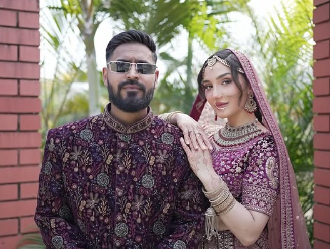 Swaalina with her husband
