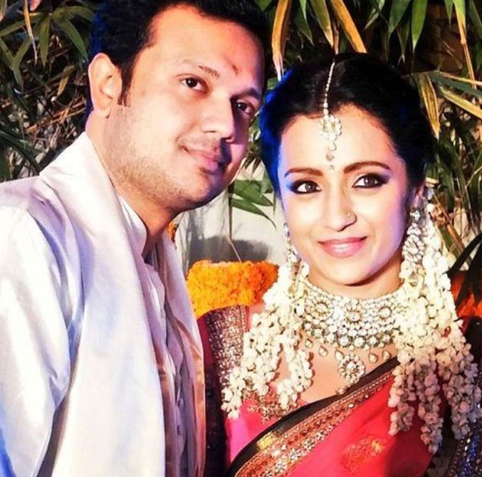 Trisha Krishnan with her Ex-fiancé Varun Manian