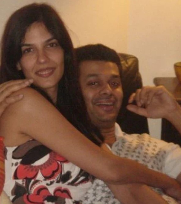 Gauri Spratt with her ex-husband