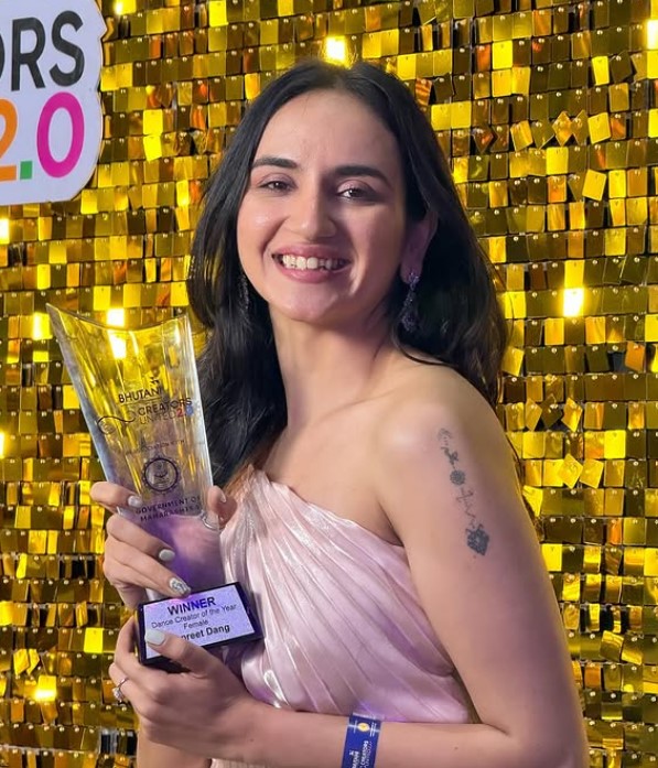 Ishpreet Dang won BEST DANCE CREATOR OF THE YEAR 2024
