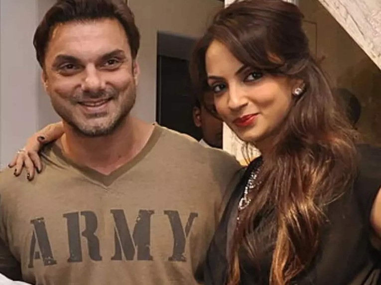 Seema Kiran Sajdeh with her ex-husband