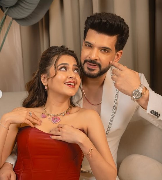 Tejasswi Prakash with her boyfriend